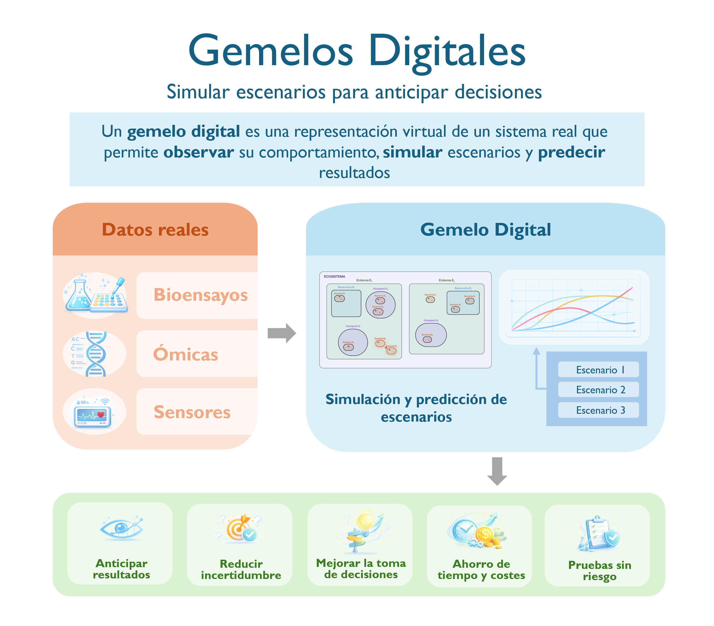 De los datos a la predicción: el poder del gemelo digital